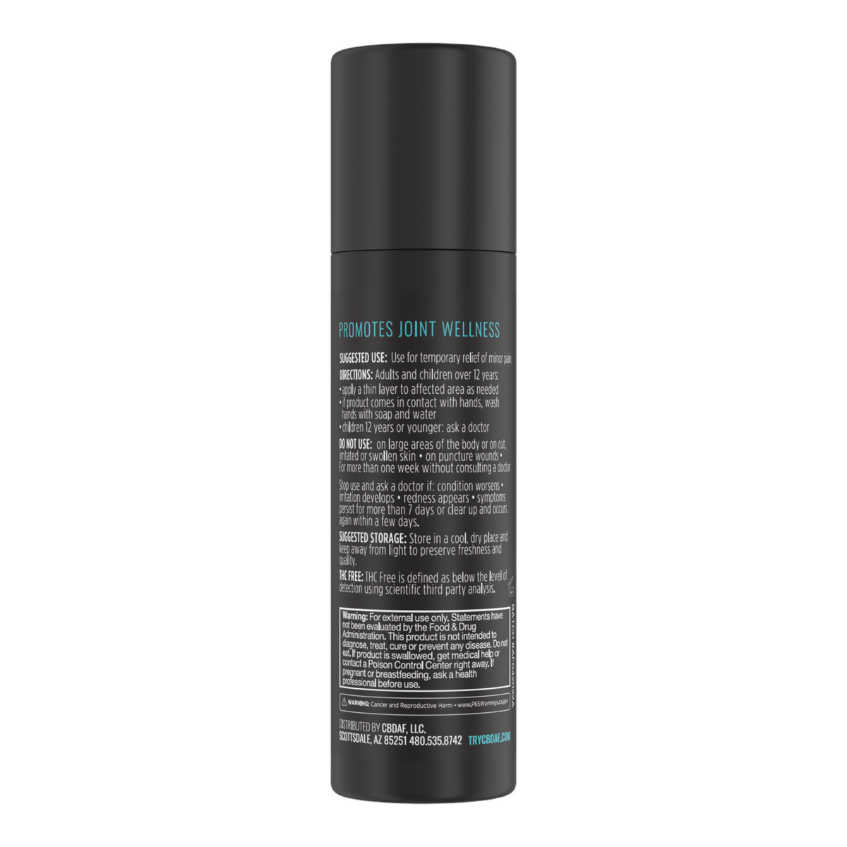 CBDaF!® RECOVERaF CBD Topical Roll-On Gel 1000mg + Menthol & Arnica