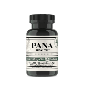 PANA DAILY CBD+CBG Softgels