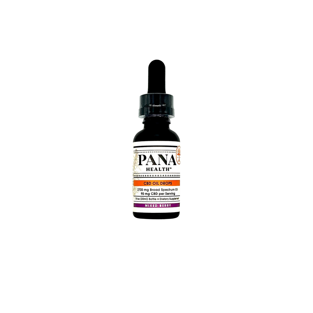 PANA CBD Oil Drops Mixed Berry (Broad Spectrum)