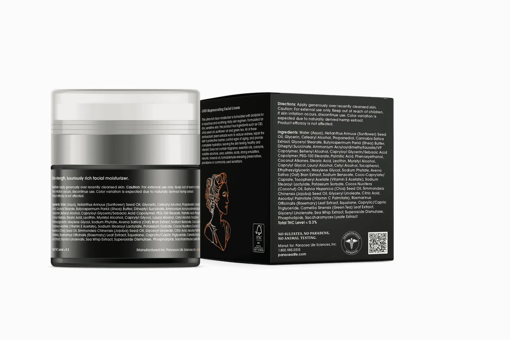 PANA Regenerating CBD Face Cream