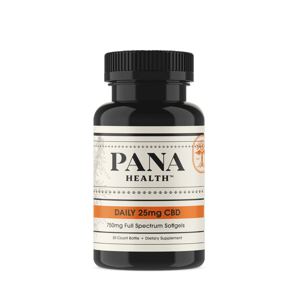 PANA DAILY Full Spectrum CBD Softgels