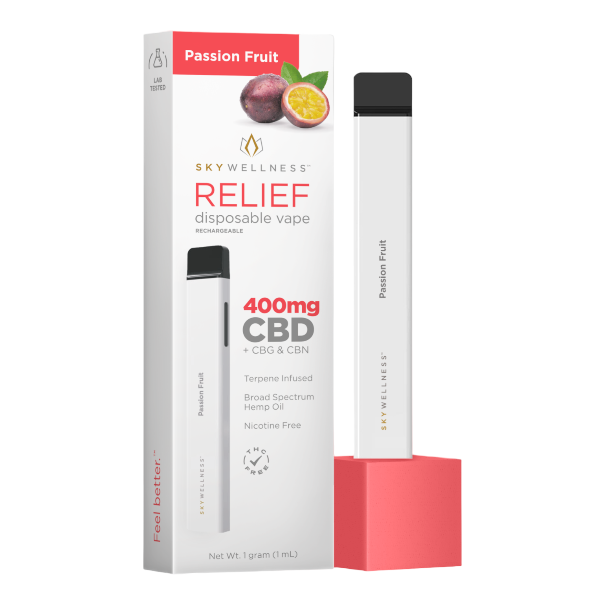 Sky Wellness 400mg RELIEF Disposable Pen Passion Fruit