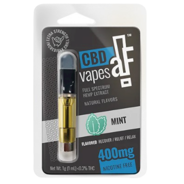 CBDaF!® Cartridge 1mL 400mg Mint