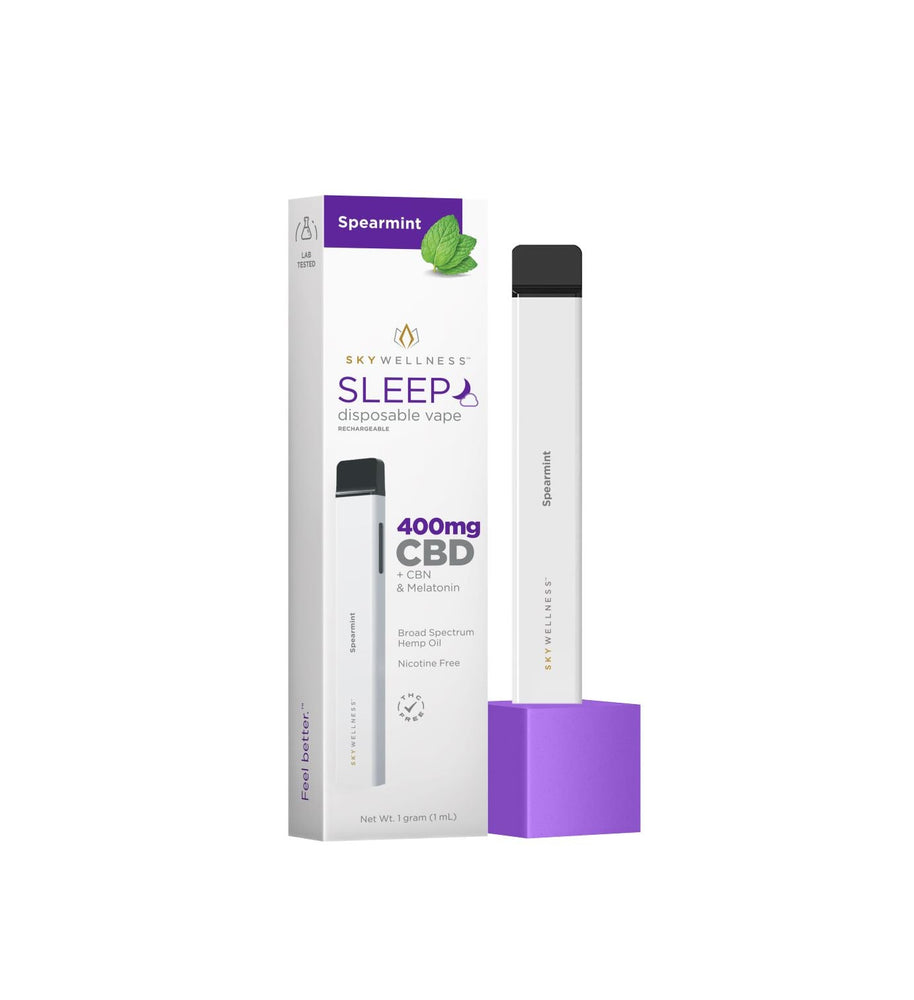 Sky Wellness SLEEP Disposable Pen Spearmint | CBD Products Online